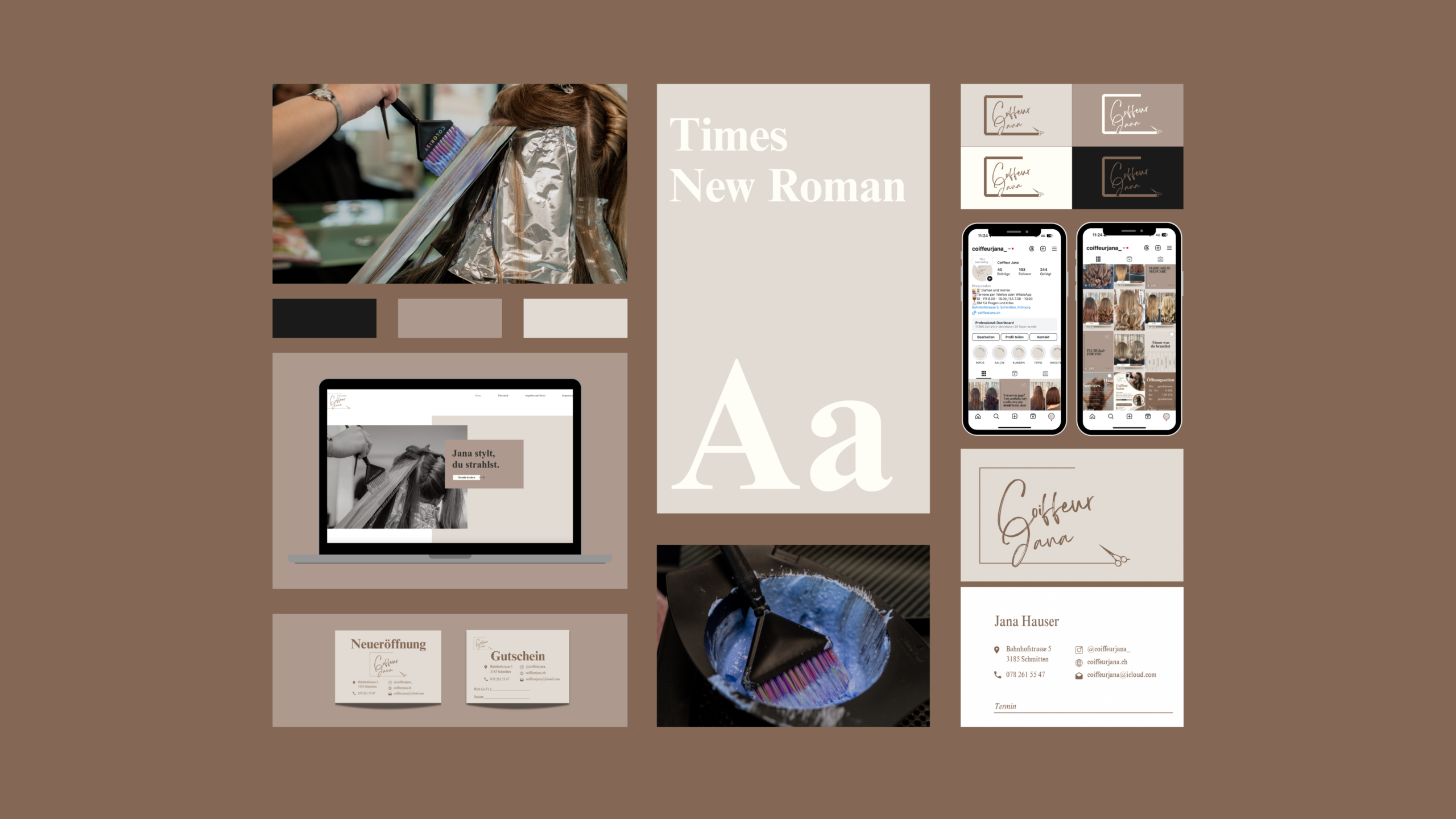 Branding Coiffeur Jana
