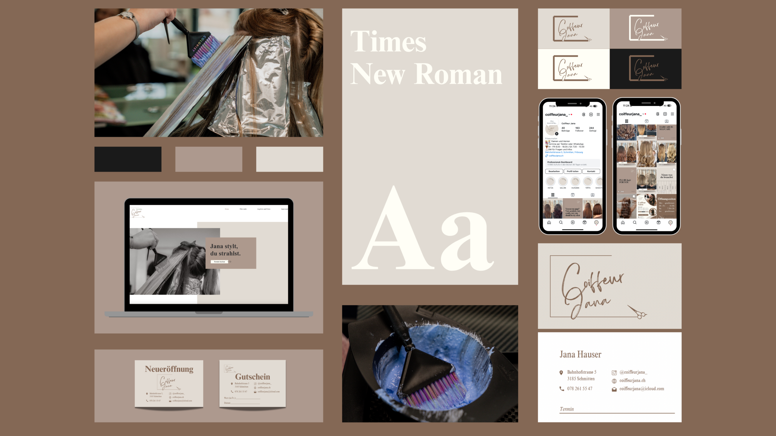Branding Coiffeur Jana