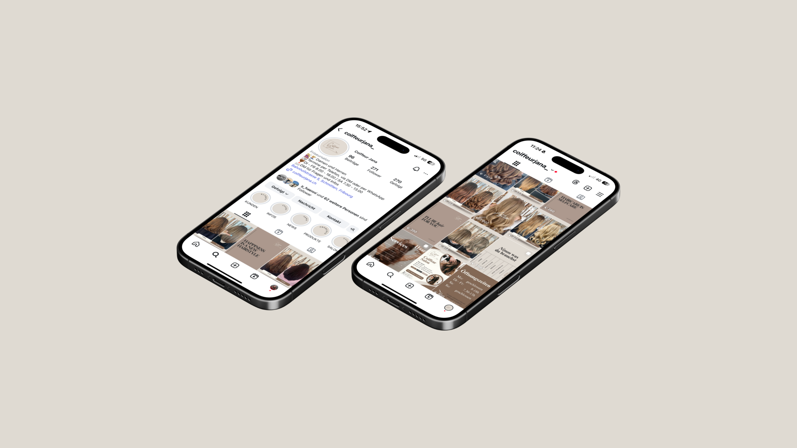 Social-Media Coiffeur Jana